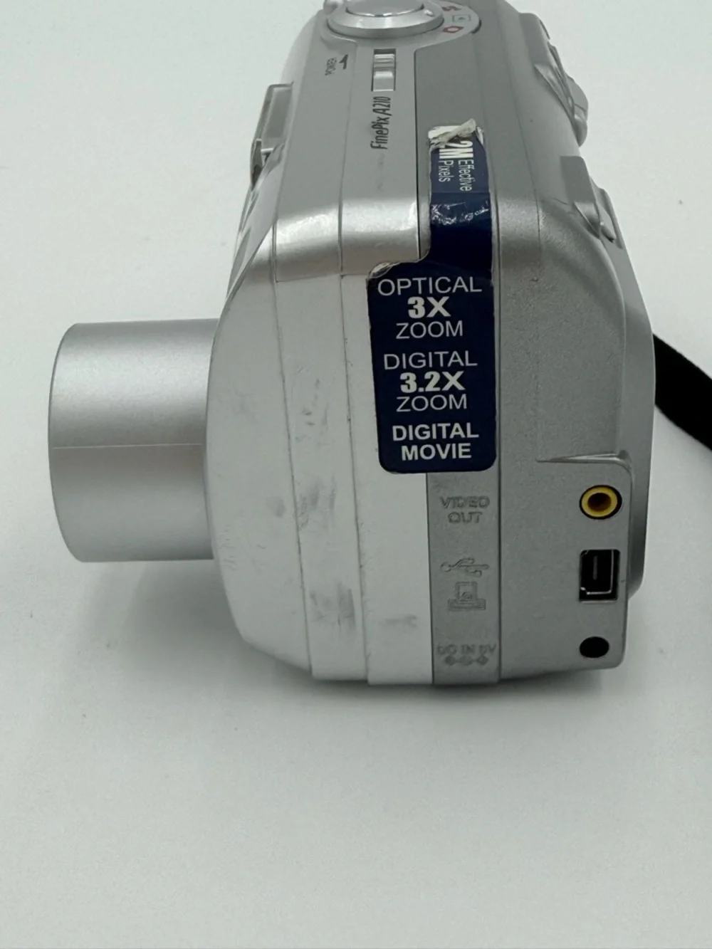 Fujifilm FinePix A Series A210 3.2MP Digital Camera - Silver Tested Works